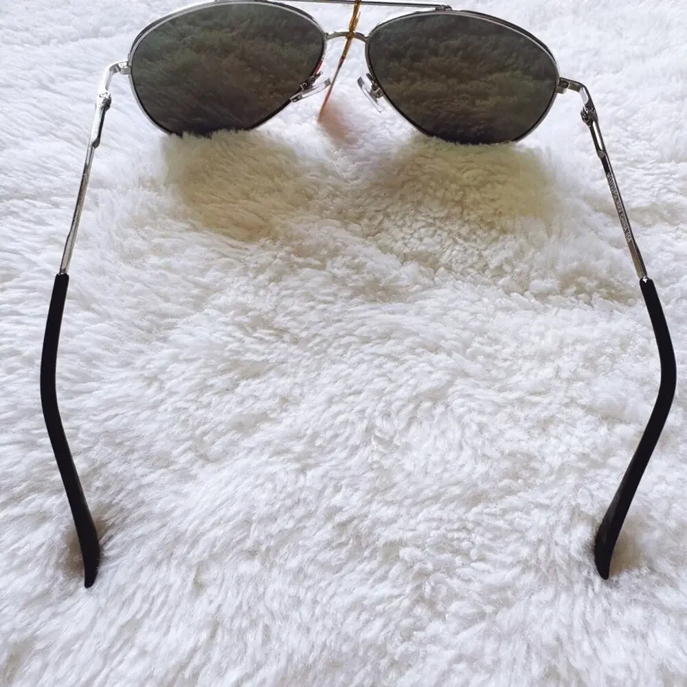 Felix Blue w/Silver Rim Mirrored Sunglasses